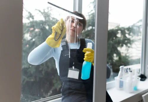 Nettoyage de vitres intérieures et extérieures à Lessay